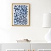Blueberry Scone - 16" X 20" - Royal Blue/Antique Ivory - Framed Wall Art - WLA2010 - Safavieh - 2 of 4