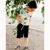 Toddler Boys Set Print Short Sleeve T-Shirt and Shorts Outfit Summer Set Clothing Sets 3-12T - 4 of 4