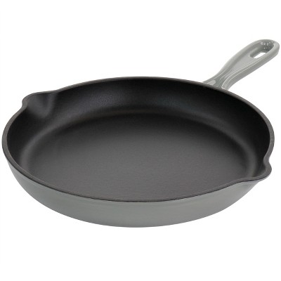 6 Enameled Cast Iron Skillet Light Gray - Figmint™ : Target