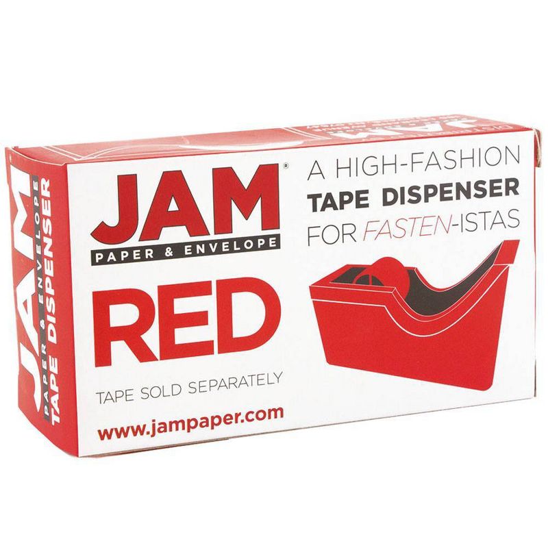JAM Paper Colorful Desk Tape Dispensers - Red, 5 of 6