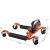 2PCS Car Wheel Dolly with Hydraulic Tire Jack, 1500LBS Capacity Trailer Dolly for Vehicle Positioning for Truck Rv Trailer - 2 of 4