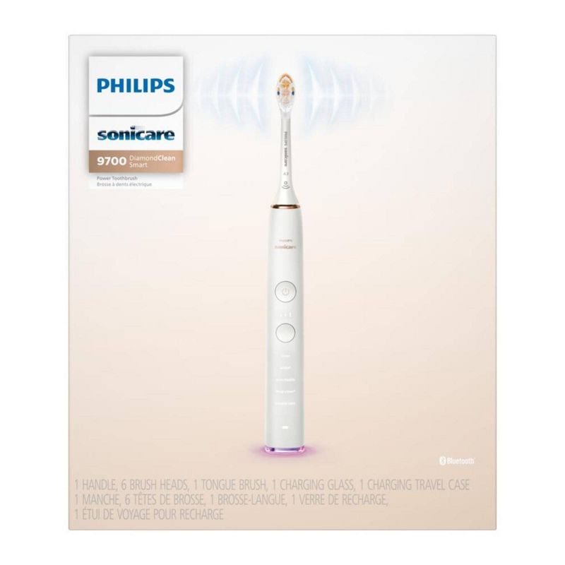 Philips Sonicare DiamondClean Smart 9700 Electric Toothbrush, 3 of 12