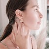 Demi Hoops in Gold, Rose Gold, Silver - Honeycat - 2 of 4