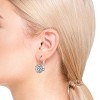Guili Solitaire Drop Earrings in 14k Gold Plating with CZ—a classic, sophisticated touch for effortless everyday glam in white, gold, or green. - 2 of 2