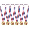 Juvale 6 Pack Bulk 1st Place Gold Award Winner Medals with Ribbons, 2.6 Inch Diameter - 4 of 4
