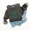 Simply Sage Market Life Is Better With My Boys Garment Dyed Sweatshirt - 3 of 4