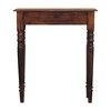 Wood Console Table, 1 Drawer, Turned Legs, Brass Knob, Hallway & Entryway - 2 of 4