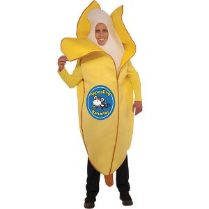 Forum Novelties Banana Unisex Adult Costume One Size Fits Most - 1 of 2