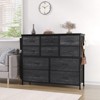 Clothes Dresser with 10 Drawers & Side Pockets – Vertical Storage Organizer, TV Stand - 4 of 4