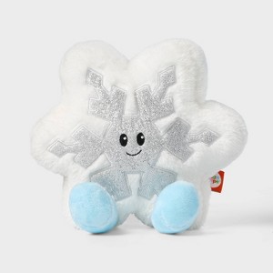 6" Snowflake White Plush - Gigglescape™ - 1 of 2