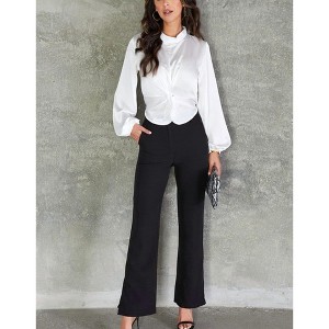 Women's Classic Trouser With Side Slit - Venti6 S - 1 of 4