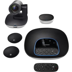 Logitech GROUP Video Conferencing System with Expansion Mics - 1 of 4