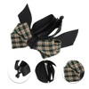 Unique Bargains Women's Fashionable Plaid Hair Clips 1 Pc - 2 of 4