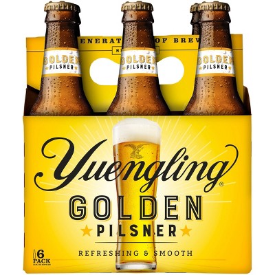 Yuengling Golden Pilsner Beer 6pk 12 Fl Oz Bottles Target