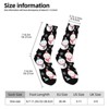 Cute Winter Snowman Women Printed Crew Socks Funny Funky Socks Soft Polyester Novelty Gifts for Artists Men - 2 of 4