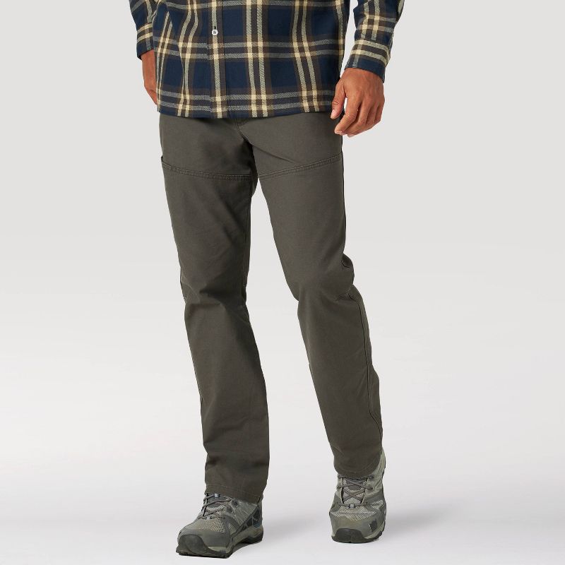 Wrangler Men's ATG Canvas Straight Fit Slim 5-Pocket Pants, 1 of 10
