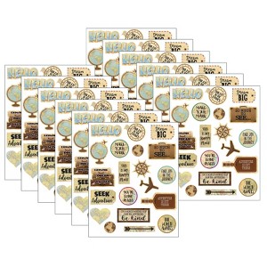 Teacher Created Resources® Travel the Map Stickers, 120 Per Pack, 12 Packs - 1 of 3