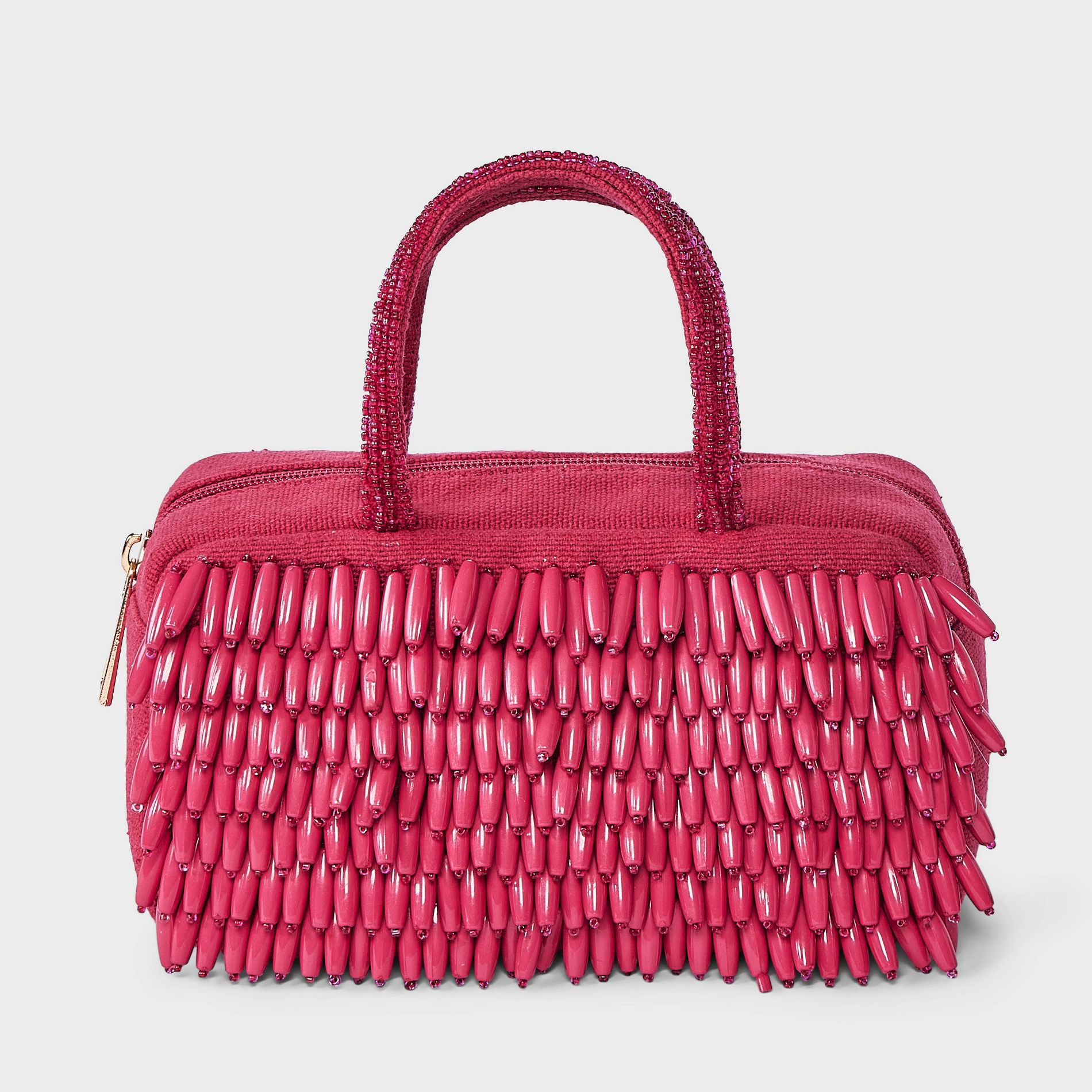 Fringe Bead Satchel Mini Bag - A New Day™