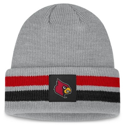 Ncaa Louisville Cardinals Knit Cuffed Ridge Beanie : Target
