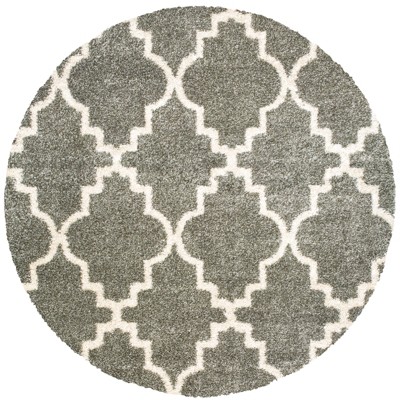 Oriental Weavers Henderson 092E9 Grey/ Ivory Indoor Area Rug - 7'10" Round