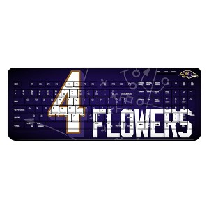 NFL Baltimore Ravens Players Game Tactic Wireless USB Keyboard - 1 of 4