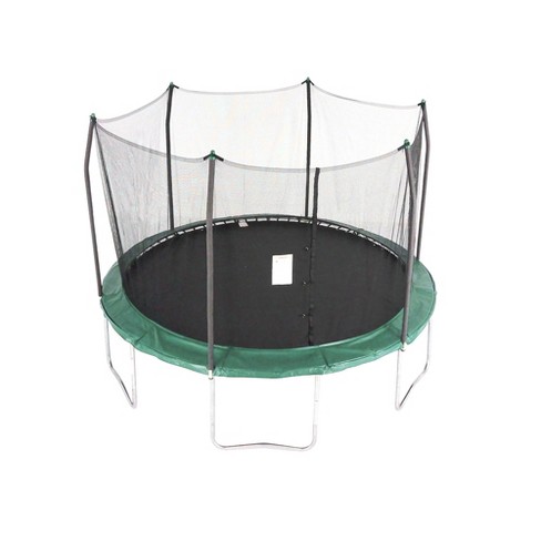 Skywalker Trampolines 12 Foot Uv Protected Weather Round Outdoor Backyard Trampoline With 360 Degree Safety Enclosure Net Ages 6 & Up, Green : Target
