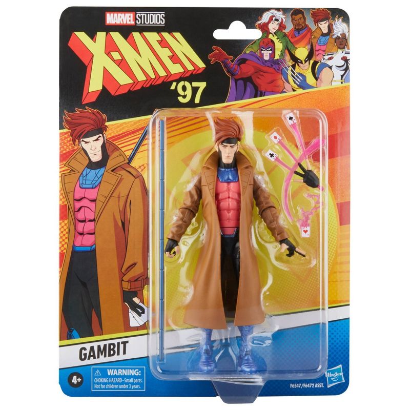 X-Men &#39;97 Legends Gambit Action Figure, 2 of 6