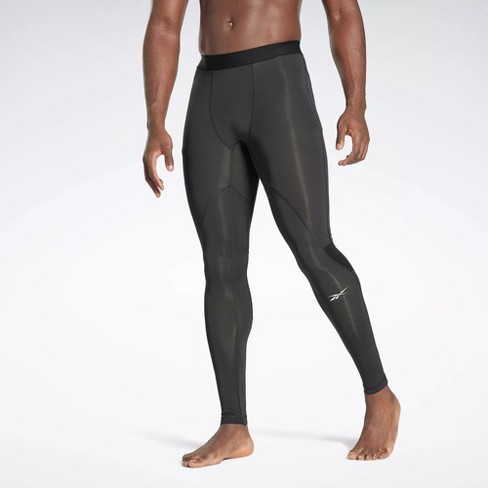 Reebok Workout Ready Compression Tights Mens Athletic Pants Small Night  Black : Target