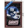 Trends International NFL New York Giants - Neon Helmet 23 Framed Wall Poster Prints - 3 of 4