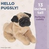 Bearington Pugsly Pug Soft Plush Stuffed Animal Puppy Dog, 13 inch - 2 of 4