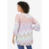 Woman Within Plus Size Bell-Sleeve V-Neck Tunic - 3 of 4