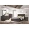 Queen Size Platform Bed with Headboard for Bedroom - 3 of 4