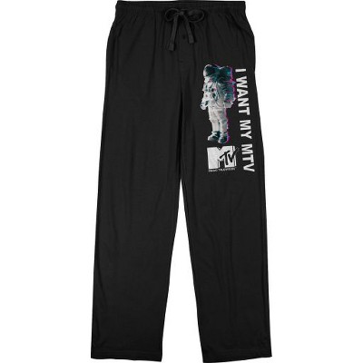 MTV Moon Man I Want My MTV Moon Man Men's Sleep Pajama Pants