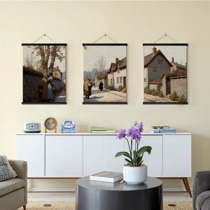 Rustic Scenery Theme Decorative Canvas Wall Painting,3 - Pieces (Set of 3) - 1 of 4