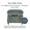 Inglesina Fast Table Chair - High Chair for Babies & Toddlers 6-36 Months, Fits Tables 0.8'' - 3.35'' Thick - Includes Travel Bag - 2 of 4