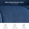 Emilio 64.6" Wide Loveseat for Living Room and Bedroom with Metal Legs | ARTFUL LIVING DESIGN-NAVY - 4 of 4