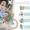YONWAY 20 inch Kids Bike With Woven Basket Single, Speed Cruiser Rear Rack, Caliper Brake Bicycle, For Girls 7-10 - 4 of 4