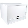 Victor Technology LLC Desktop Organizer 4 Shelf Drwr 13-1/4"x10-1/2"x9-2/5" WE W4720 - 3 of 3