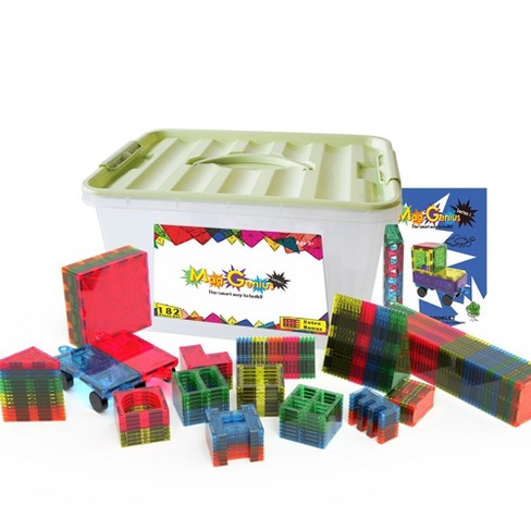 Magna-tiles Clear Colors 74pc Set : Target