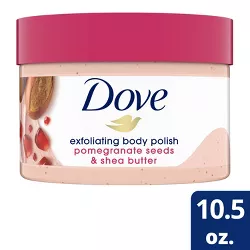 Dove Beauty Pomegranate Seeds & Shea Butter Exfoliating Body Polish Scrub - 10.5oz