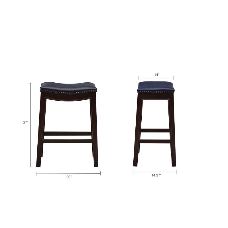 Westly Saddle Counter Height Barstool, 5 of 6