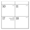 Business Monthly Wall Calendar, 15 x 12, White/Black Sheets, 12-Month (Jan to Dec): 2025 - 4 of 4