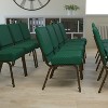 Emma and Oliver 21"W Stackable Church/Reception Guest Chair - 2 of 4