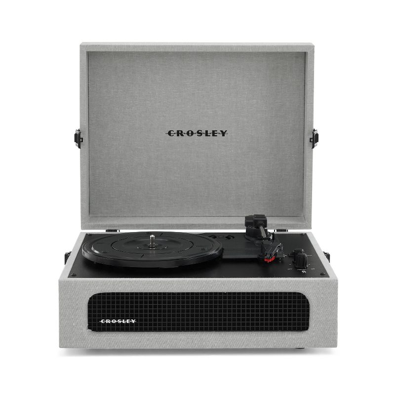 Crosley Voyager Bluetooth Vinyl Record Player - Gray, 1 of 15