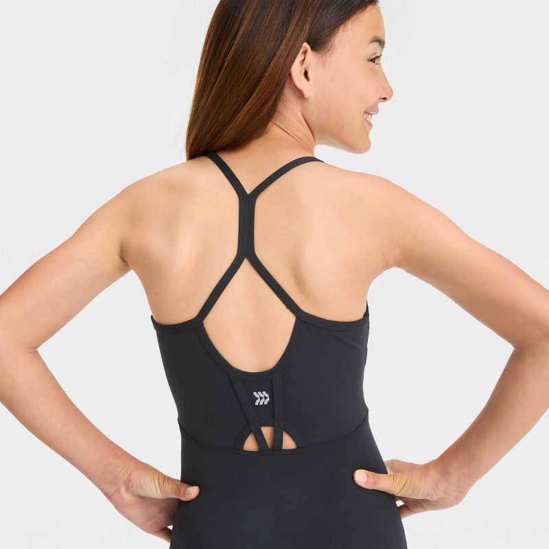 Girls&#39; Strappy Leotard - All In Motion™, 4 of 5
