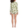 Lands' End Women's Cooling 3 Piece Pajama Set - Long Sleeve Top Cami and Shorts - 2 of 4
