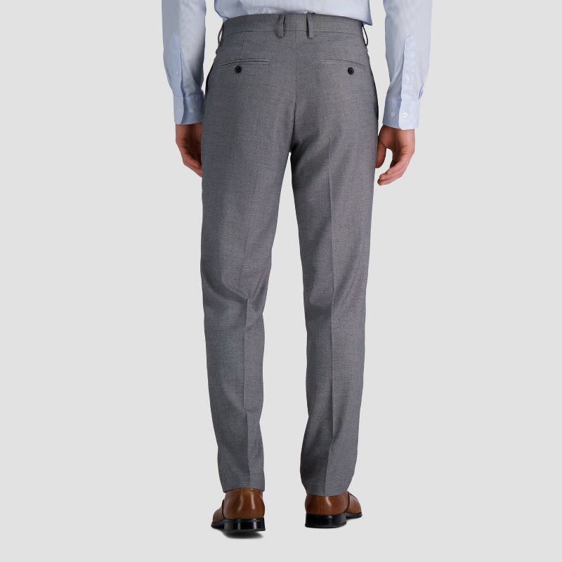 Haggar H26 Men&#39;s Tailored Fit Premium Stretch Suit Pants - Gray, 3 of 5