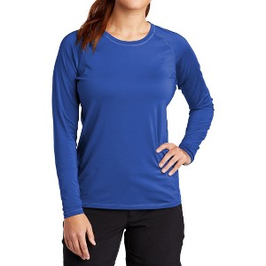 Mafoose Women's PosiCharge Stretchable Long Sleeve Rashguard Quick-Dry T-shirt - 1 of 4