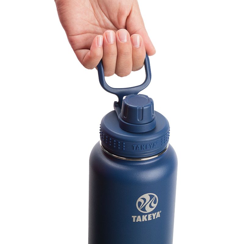 Takeya 40oz Actives Insulated Stainless Steel Water Bottle with Spout Lid, 5 of 12