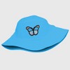 Anna-Kaci Women's Bucket Hat with Butterfly Embroidery - 2 of 4